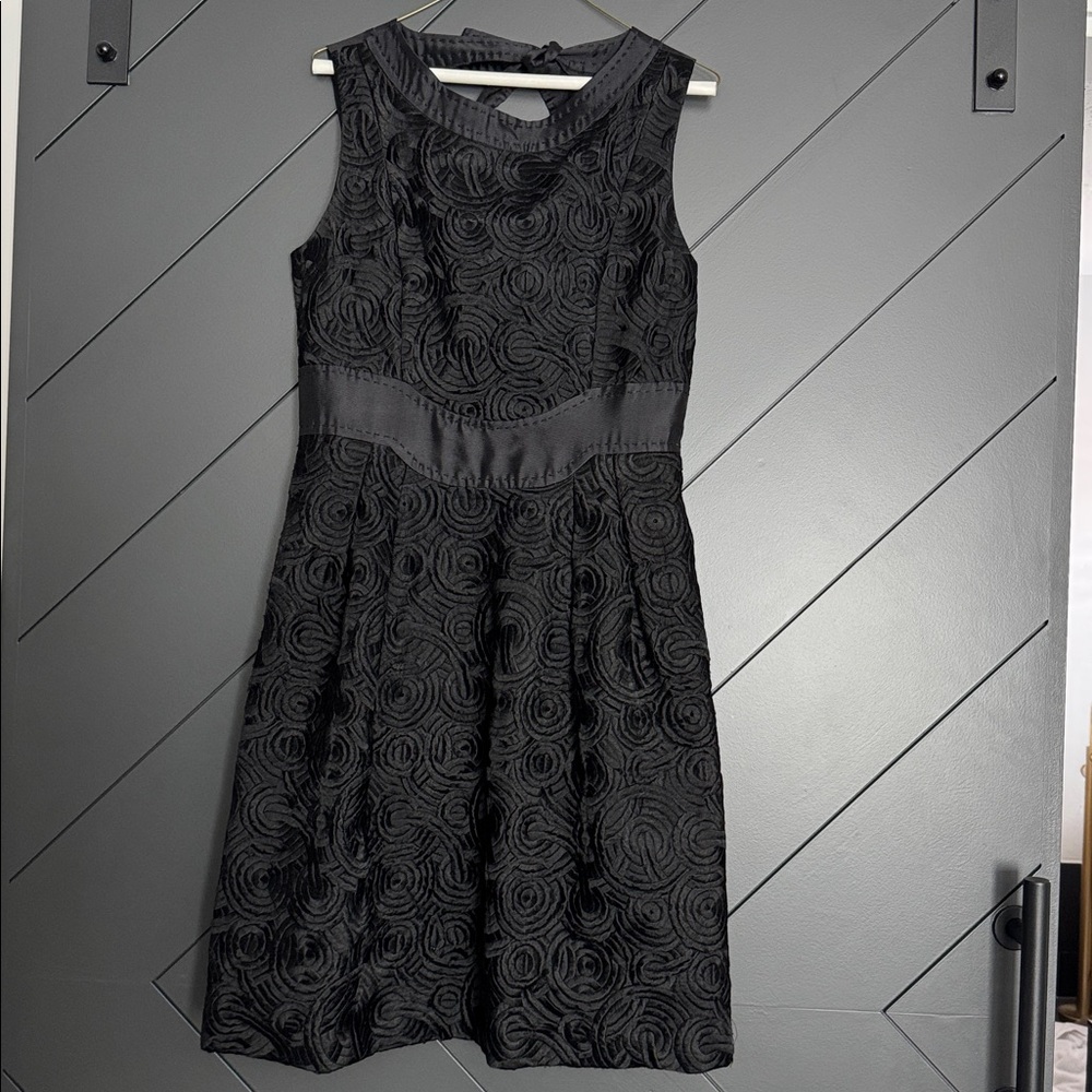 Sportmax Black Satin Dress
